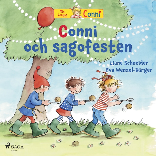 Okładka książki dla Conni och sagofesten