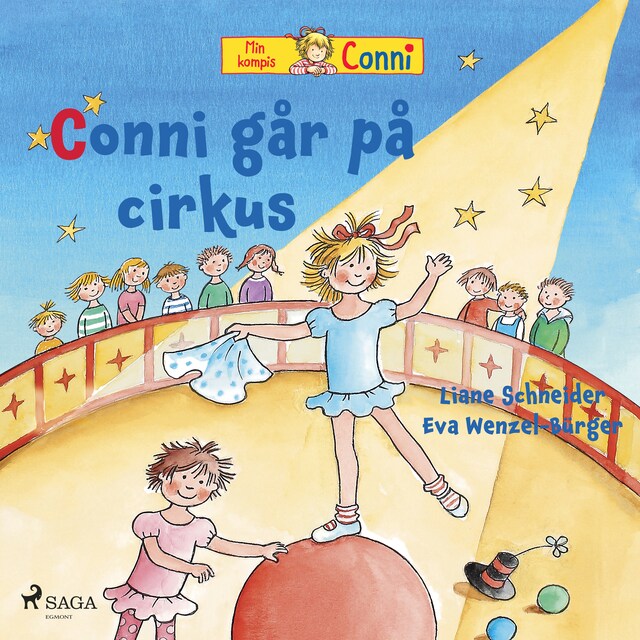 Book cover for Conni går på cirkus