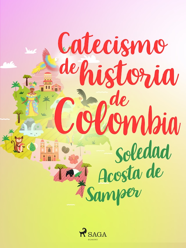 Book cover for Catecismo de historia de Colombia