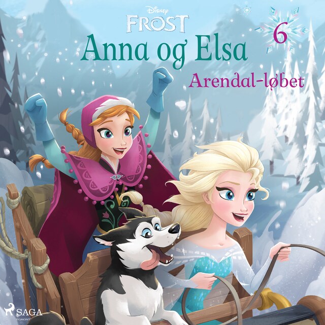 Bogomslag for Frost - Anna og Elsa 6 - Arendal-løbet