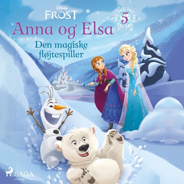 Bogomslag for Frost - Anna og Elsa 5 - Den magiske fløjtespiller