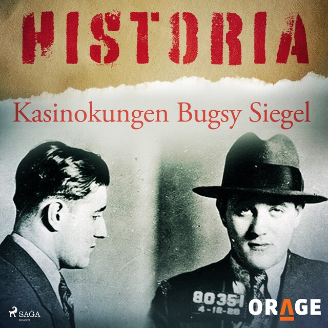 Boekomslag van Kasinokungen Bugsy Siegel