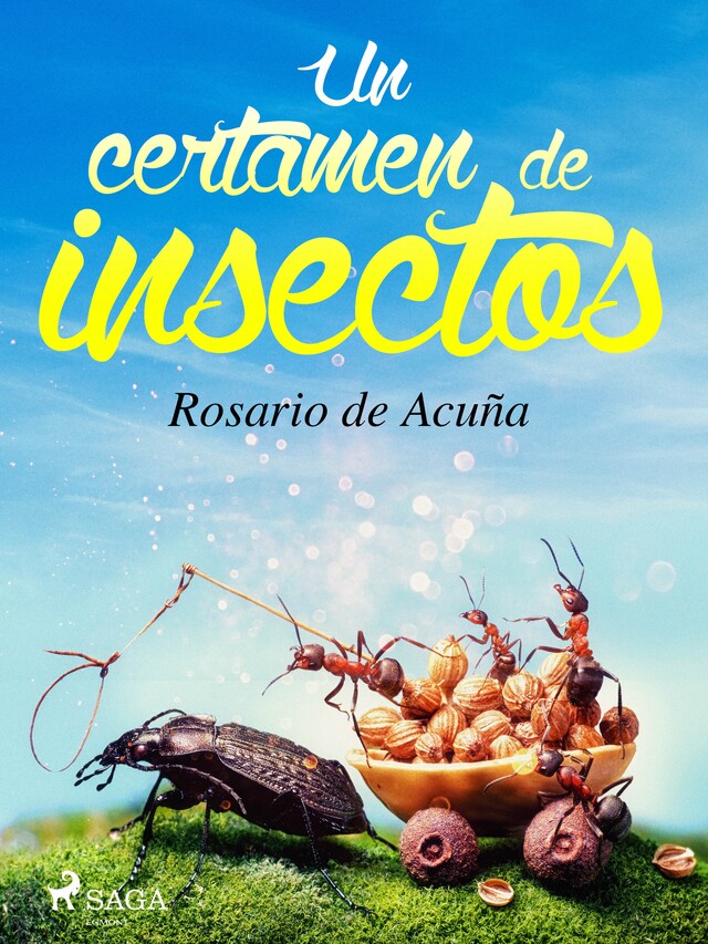 Book cover for Un certamen de insectos