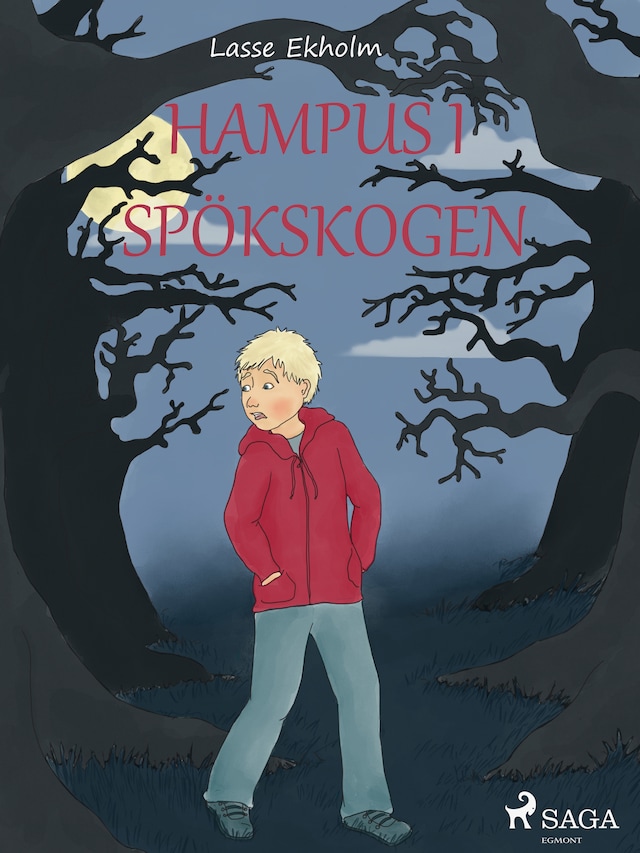 Boekomslag van Hampus i spökskogen