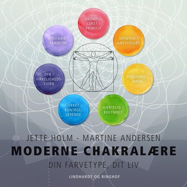 Bogomslag for Moderne chakralære - Din farvetype, dit liv