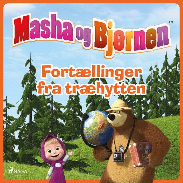 Bogomslag for Masha og Bjørnen - Fortællinger fra træhytten