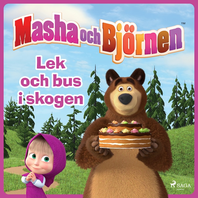 Bokomslag for Masha och Björnen - Lek och bus i skogen