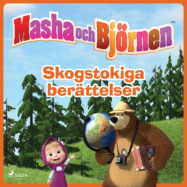 Copertina del libro per Masha och Björnen - Skogstokiga berättelser