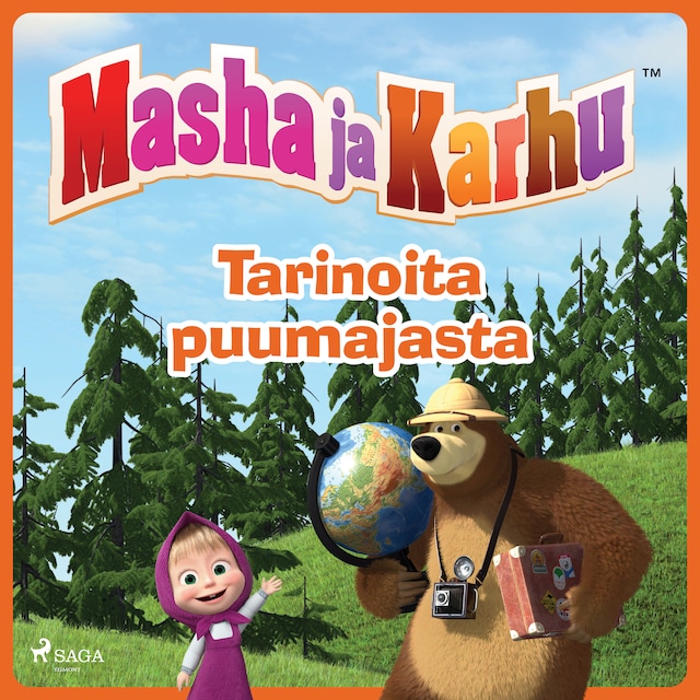 Book cover for Masha ja Karhu - Tarinoita puumajasta