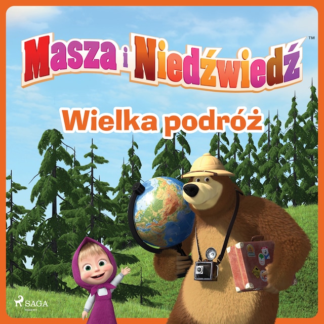 Boekomslag van Masza i Niedźwiedź - Wielka podróż