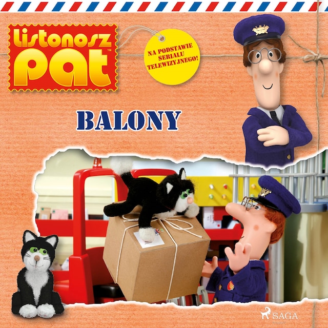 Boekomslag van Listonosz Pat – Balony