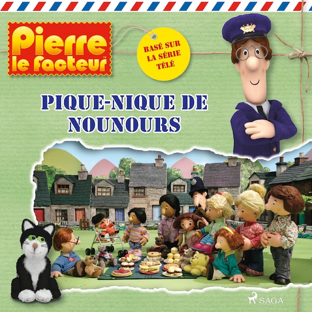 Bokomslag for Pierre le facteur - Pique-nique de nounours