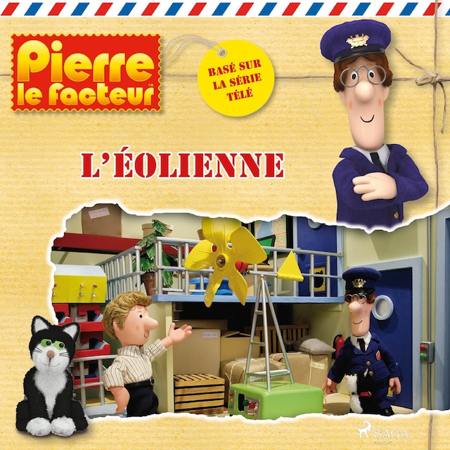 Bokomslag för Pierre le facteur - L’Éolienne