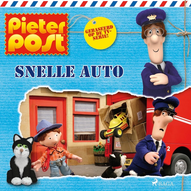 Book cover for Pieter Post - Snelle auto
