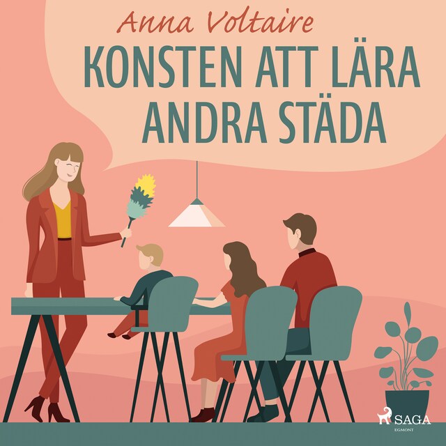 Book cover for Konsten att lära andra städa