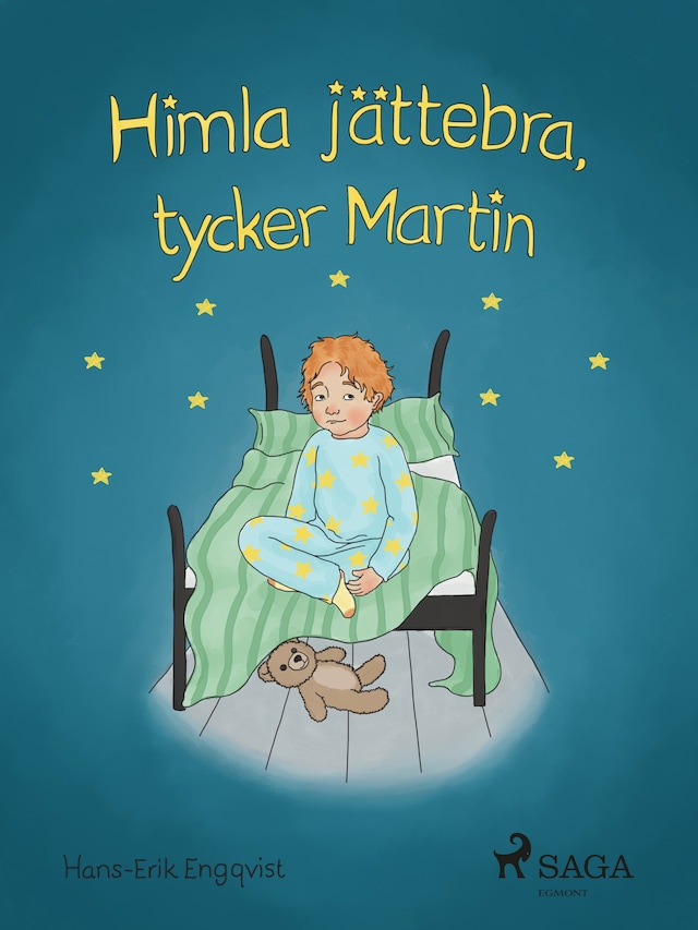 Book cover for Himla jättebra, tycker Martin