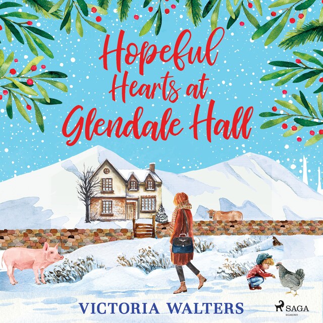 Book cover for Hopeful Hearts at Glendale Hall