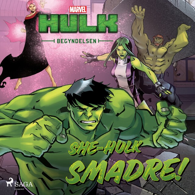 Bogomslag for Hulk - Begyndelsen - She-Hulk SMADRE!