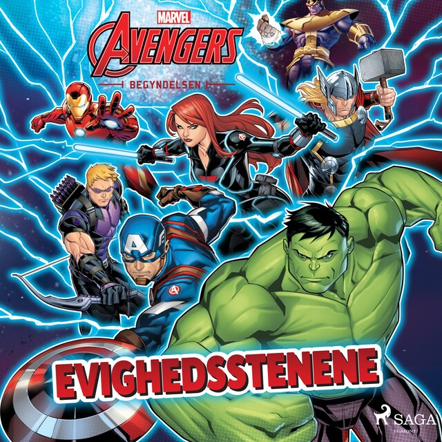 Bogomslag for Avengers - Begyndelsen - Evighedsstenene