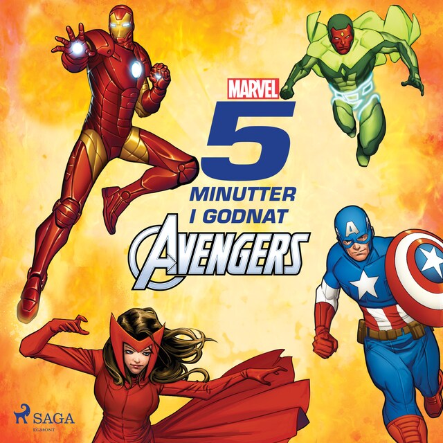 Bogomslag for Fem minutter i godnat - Avengers