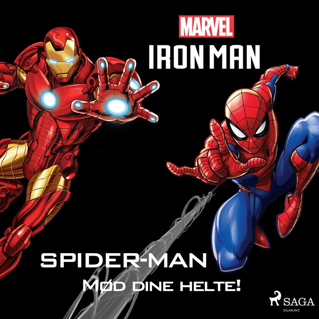 Bogomslag for Spider-Man og Iron Man - Mød dine helte!