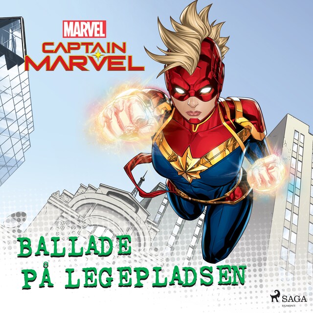 Bogomslag for Captain Marvel - Ballade på legepladsen