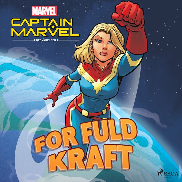 Bogomslag for Captain Marvel - Begyndelsen - For fuld kraft