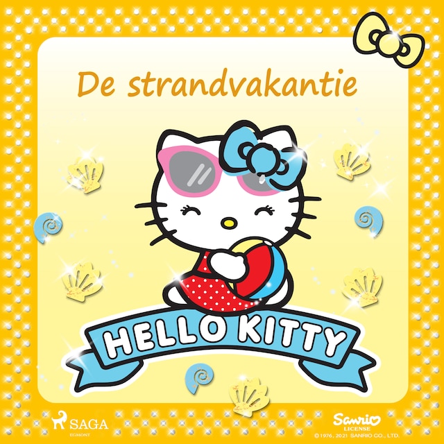 Couverture de livre pour Hello Kitty - De strandvakantie