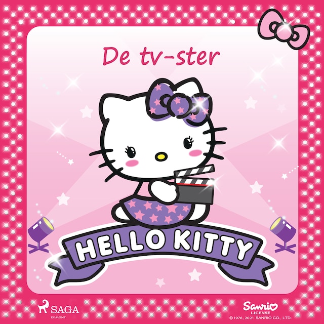 Couverture de livre pour Hello Kitty - De tv-ster