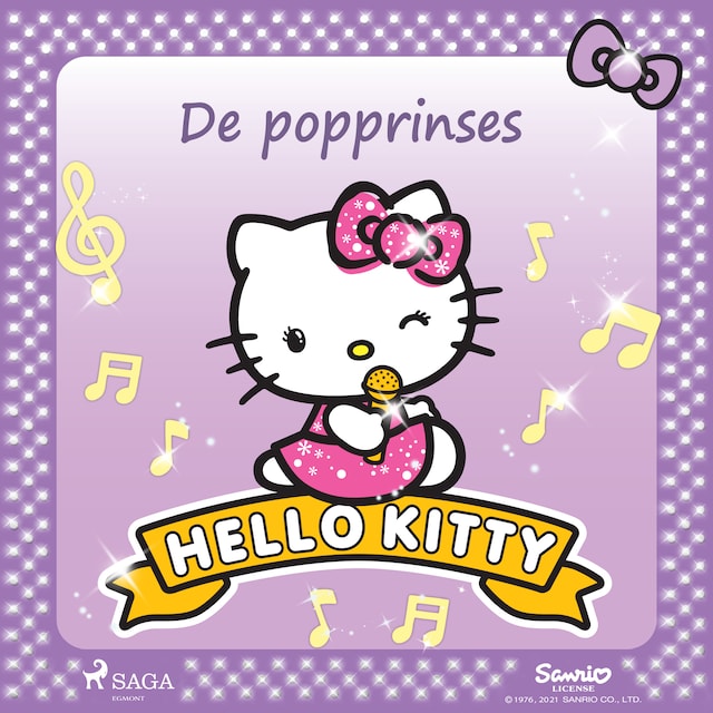 Book cover for Hello Kitty - De popprinses
