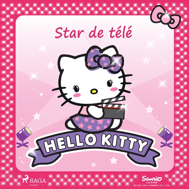Couverture de livre pour Hello Kitty - Star de télé