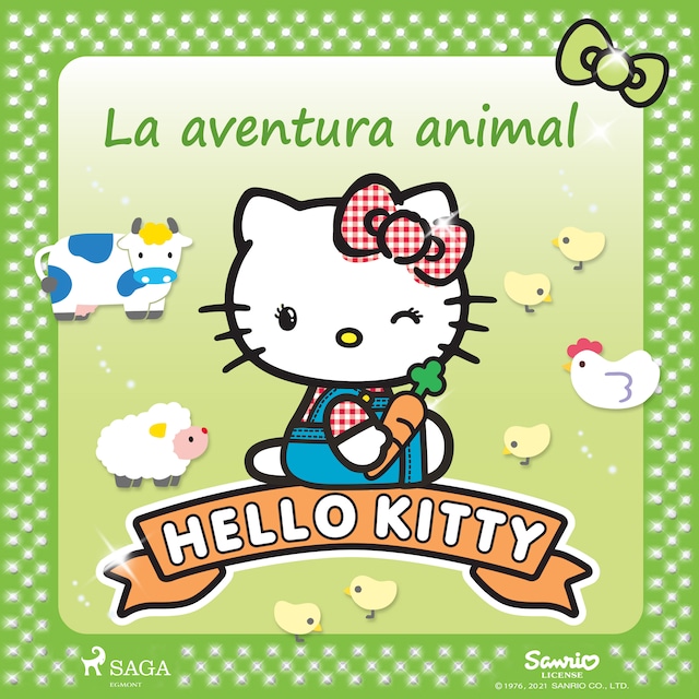 Boekomslag van Hello Kitty - La aventura animal