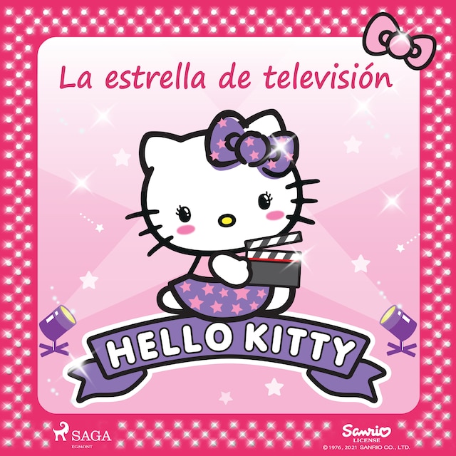 Couverture de livre pour Hello Kitty - La estrella de televisión
