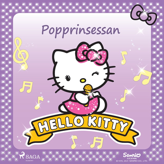 Book cover for Hello Kitty - Popprinsessan