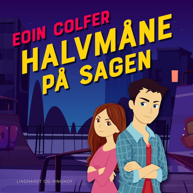 Book cover for Halvmåne på sagen