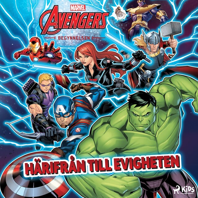 Kirjankansi teokselle Avengers - Begynnelsen - Härifrån till evigheten