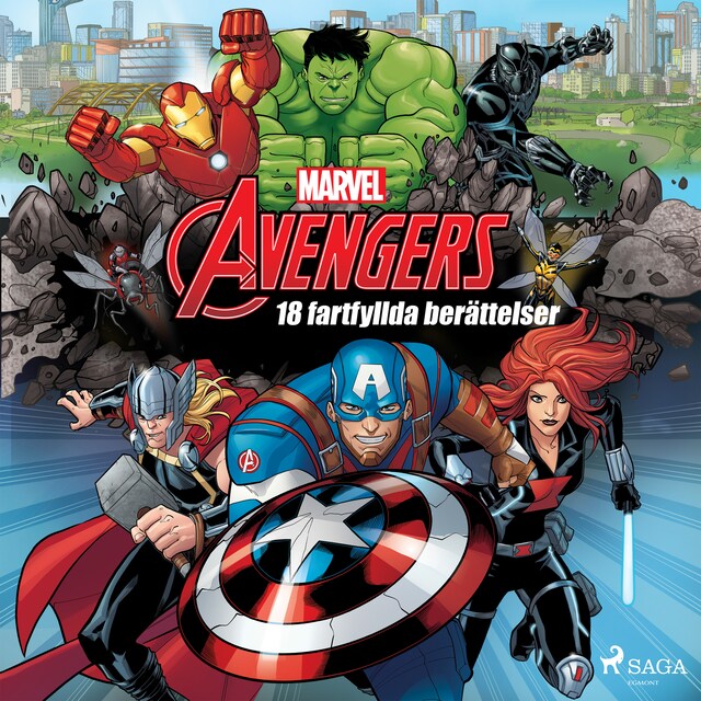Buchcover für Avengers! - 18 fartfyllda berättelser