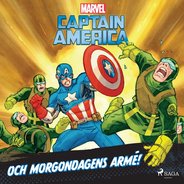 Buchcover für Captain America och morgondagens armé!