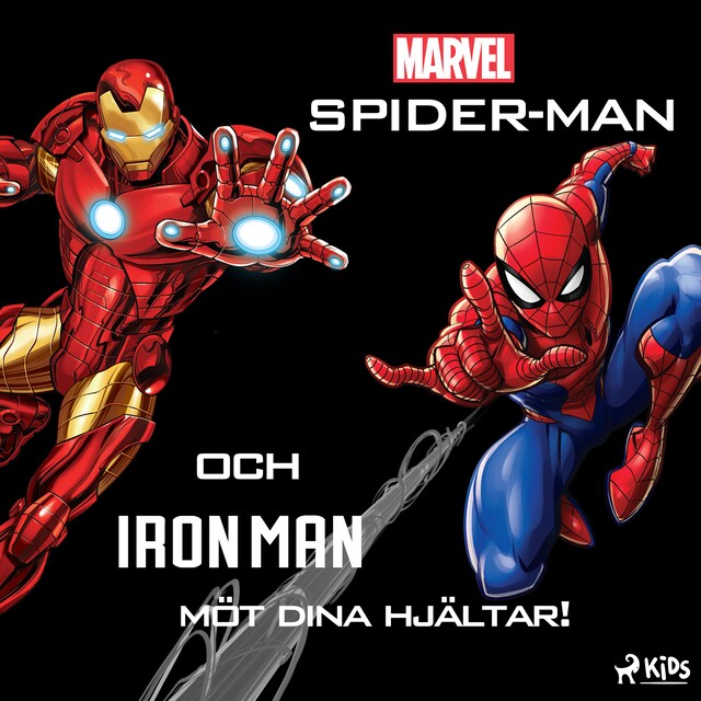 Portada de libro para Spider-Man och Iron Man - möt dina hjältar!