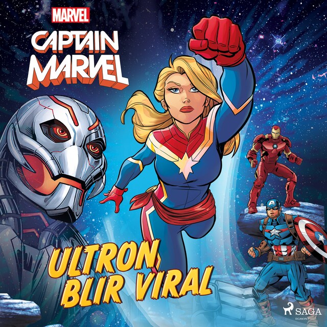 Boekomslag van Captain Marvel - Ultron blir viral
