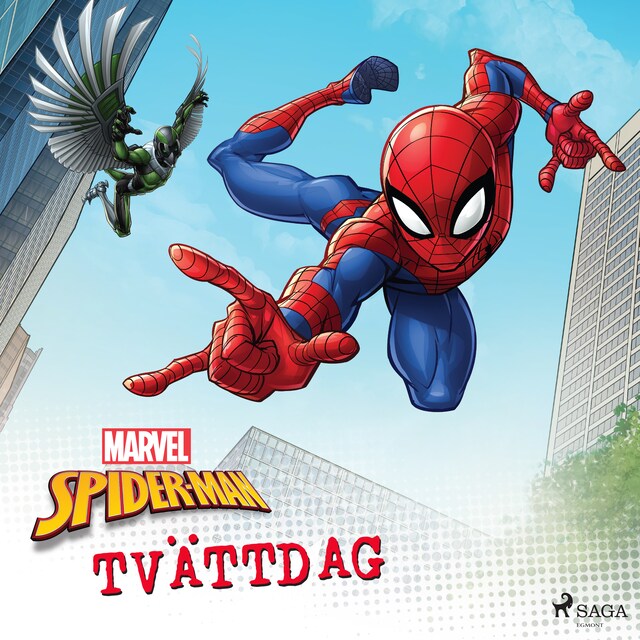 Book cover for Spider-Man - Tvättdag