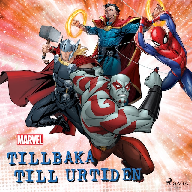 Okładka książki dla Marvel - Tillbaka till urtiden