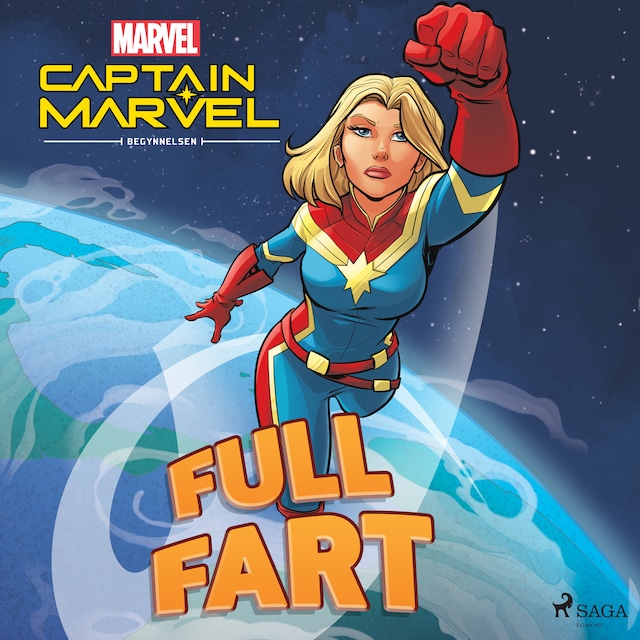 Kirjankansi teokselle Captain Marvel - Begynnelsen - Full fart