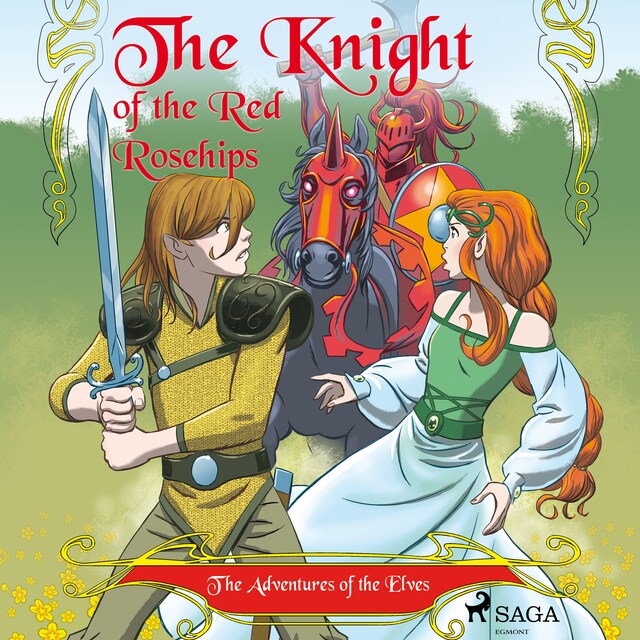 Bokomslag for The Adventures of the Elves 1 – The Knight of the Red Rosehips