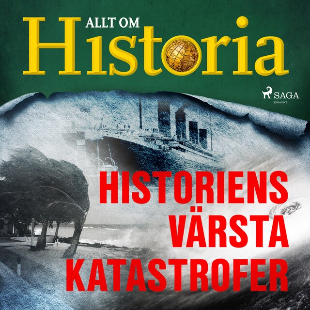 Boekomslag van Historiens värsta katastrofer