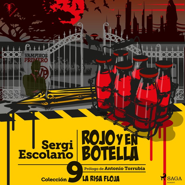 Book cover for Rojo y en botella