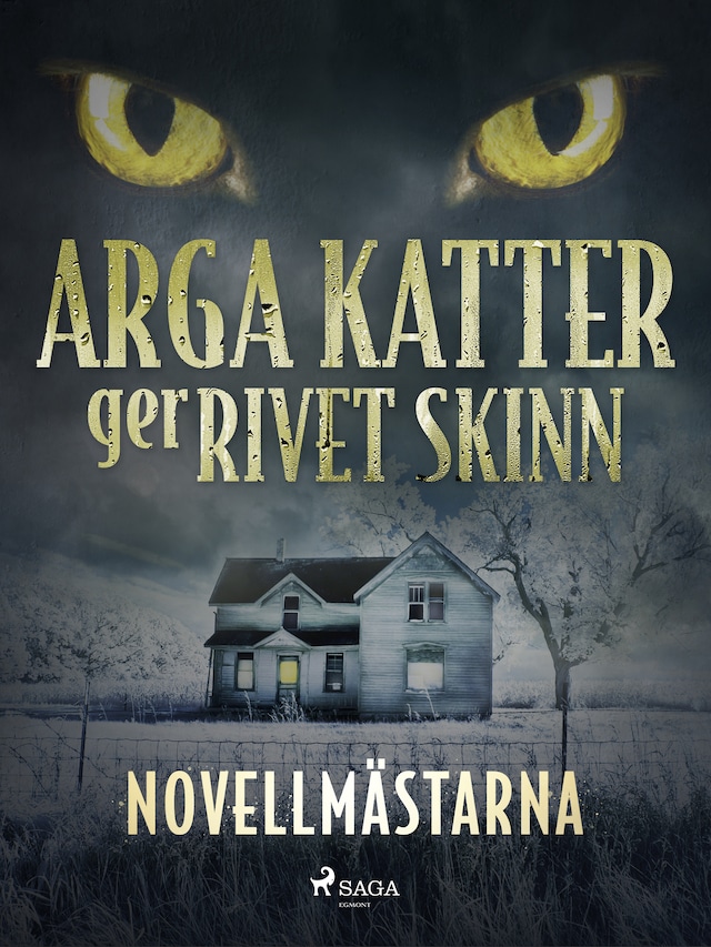 Book cover for Arga katter ger rivet skinn