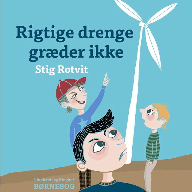 Bogomslag for Rigtige drenge græder ikke