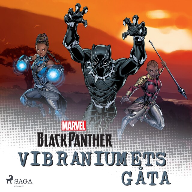 Book cover for Black Panther - Vibraniumets gåta