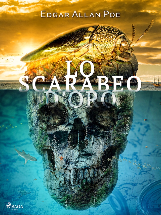 Portada de libro para Lo scarabeo d'oro